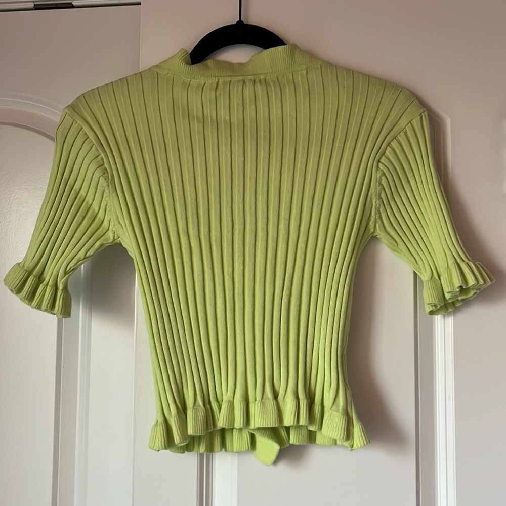 Bcbgmaxazria Ruffle Top - Picture 6 of 6